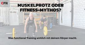 Frau und Mann trainieren gemeinsam mit Langhanteln bei CFit Einsiedeln zum Thema Muskelaufbau.